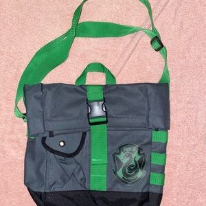 Harry Potter Slytherin messenger bag. NWOT never been used
